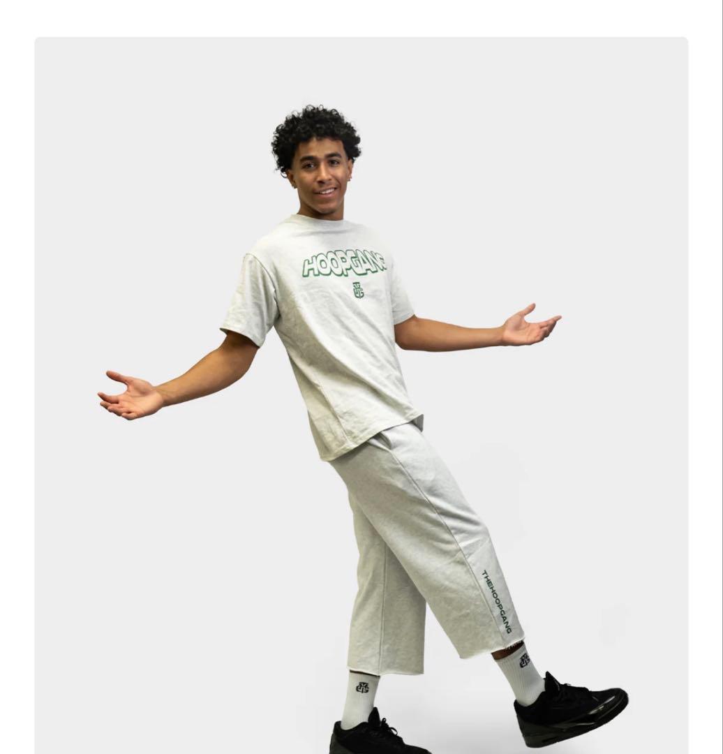 ⭐️ THG OG クロップド スウェットパンツ　ブラック1枚、グレー1枚