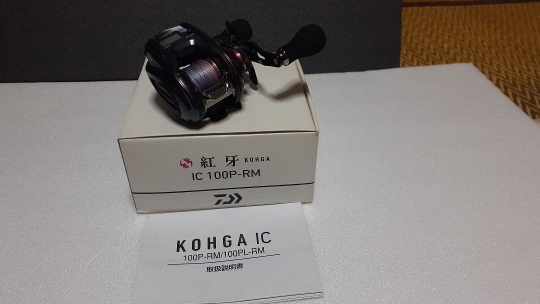 ダイワ 紅牙 IC 100P-RM 右巻き タイラバ カウンター付 箱・説明書付