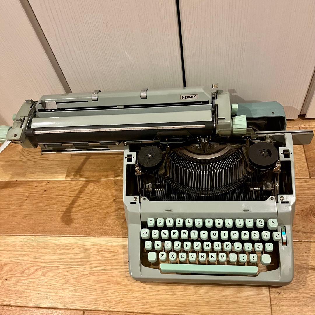 【昭和レトロ】HERMES 9 ヘルメス タイプライター パイヤール社