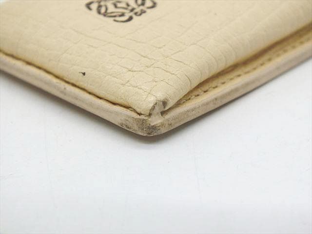 [2971]　良品　＊ロエベ＊　レザー　ペンケース　ロゴ