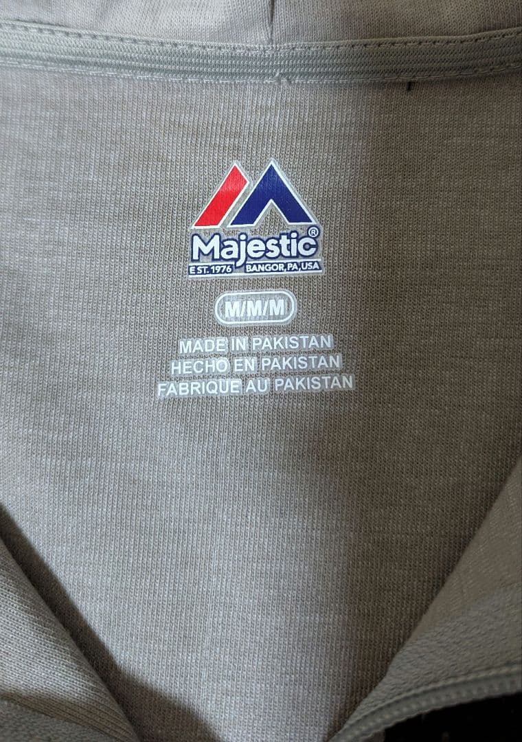 Majestic WARRIORS フーディウォームアップウェア