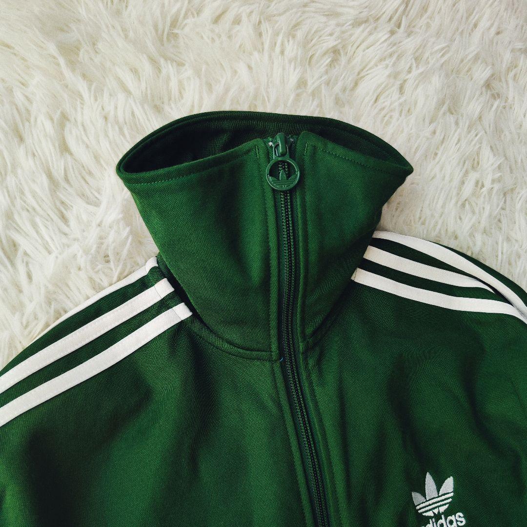 【希少セットアップ】アディダス★トラックジャケット+パンツ S相当 グリーン