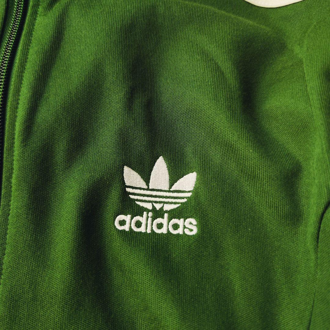 【希少セットアップ】アディダス★トラックジャケット+パンツ S相当 グリーン