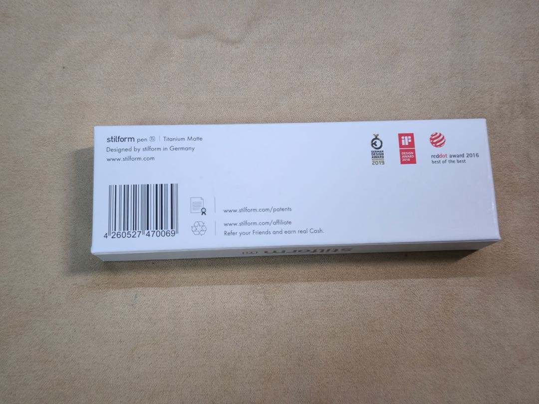 stilform Pen Titanium Matte -ボールペン-