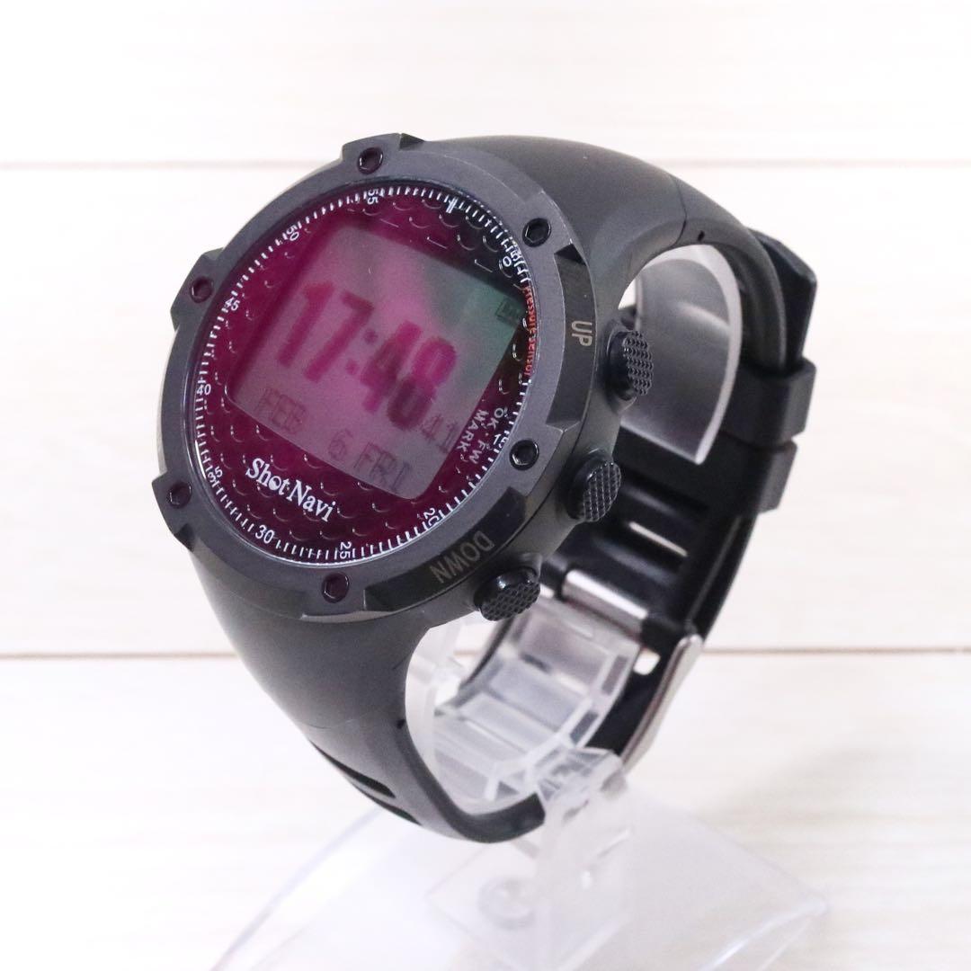 ショットナビ W1-FW PLUS 腕時計 GPS ゴルフナビ 飛距離計測 防水