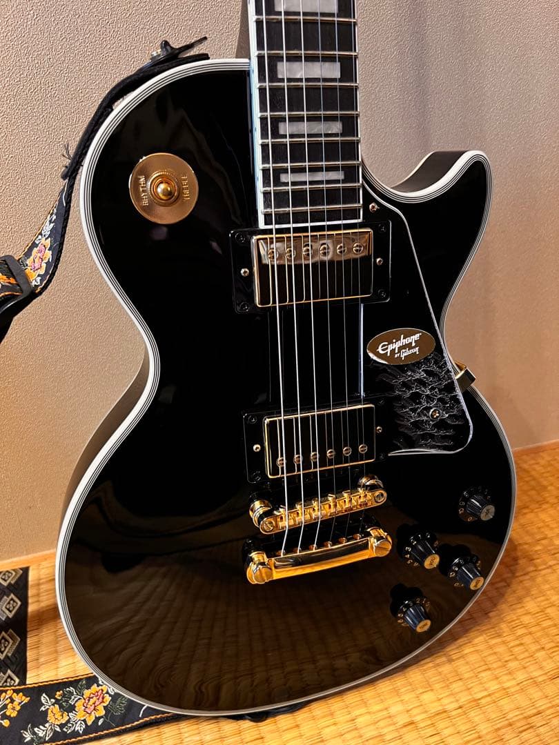 ギター Epiphone Inspired by Gibson Custom Ebony