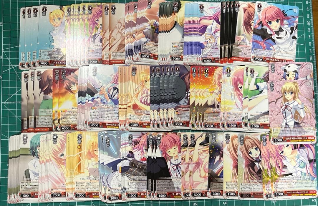 ヴァイスシュバルツ　D.C. ダ・カーポ　ストブ扉　 デッキ　パーツ大量　引退品