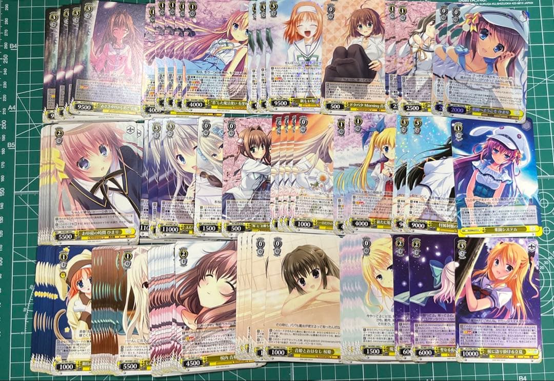 ヴァイスシュバルツ　D.C. ダ・カーポ　ストブ扉　 デッキ　パーツ大量　引退品