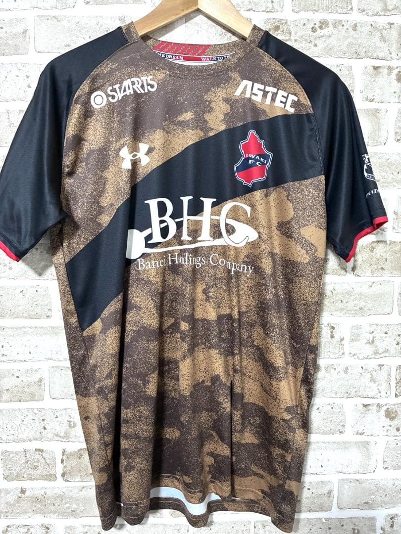 【フォロー割】いわきFC アンダーアーマー 2023限定ユニ 芳賀日陽 MD