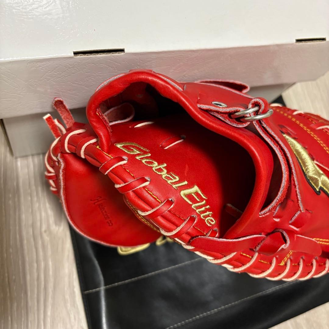 【期間限定値下げ！！】Global Elite 硬式グローブ ラディッシュ