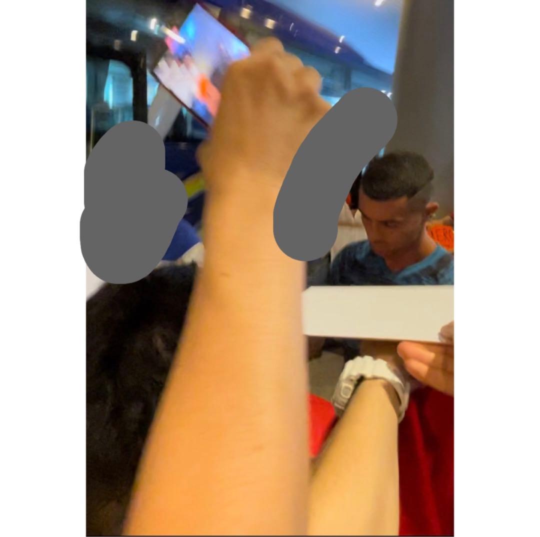 クリスティアーノ•ロナウド　サイン