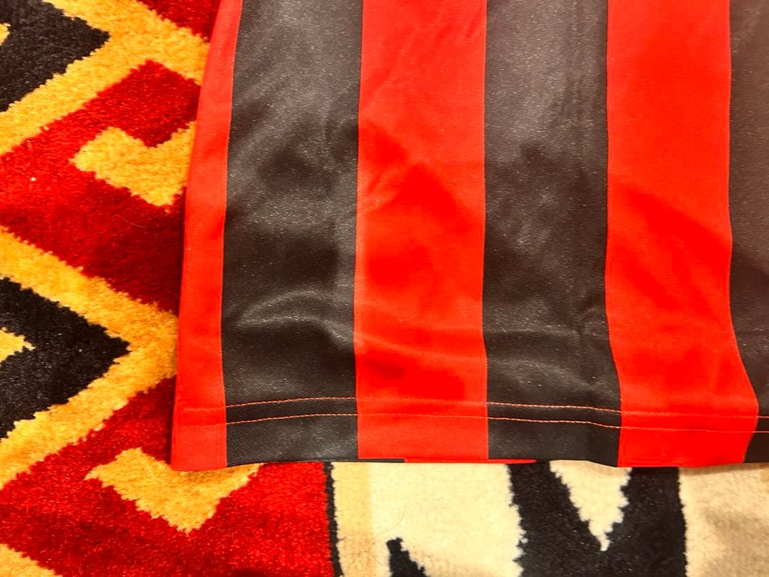 アディダス製ACミラン1992-93ホームユニフォーム デッドストック バレージ