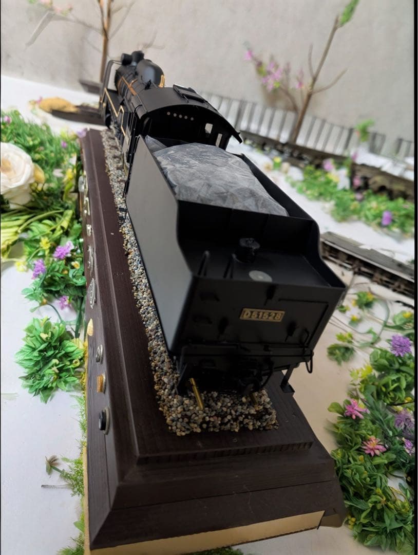 D51型加熱テンダー機関車モデル