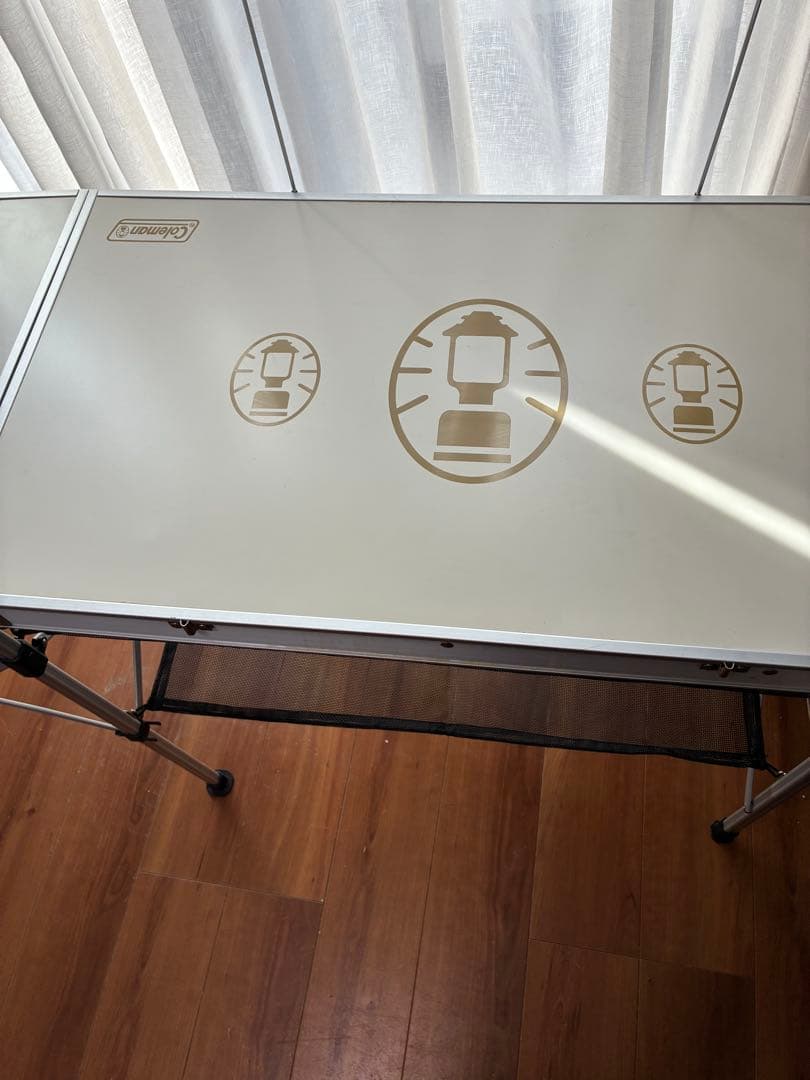 絶版品　Coleman プロスタイル キッチンテーブル コンロ置き・ハンガー付き