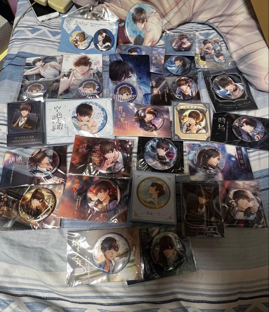 恋とプロデューサー⭐︎ハク⭐︎未開封含むグッズ⭐︎恋与制作人⭐︎白起⭐︎缶バッジ等⭐︎恋プロ