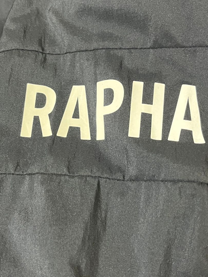 (美品)RaphaラファプロチームインサレーテッドジャケットLブラック