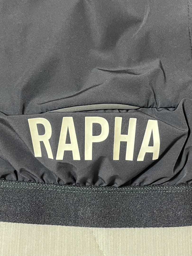 (美品)RaphaラファプロチームインサレーテッドジャケットLブラック