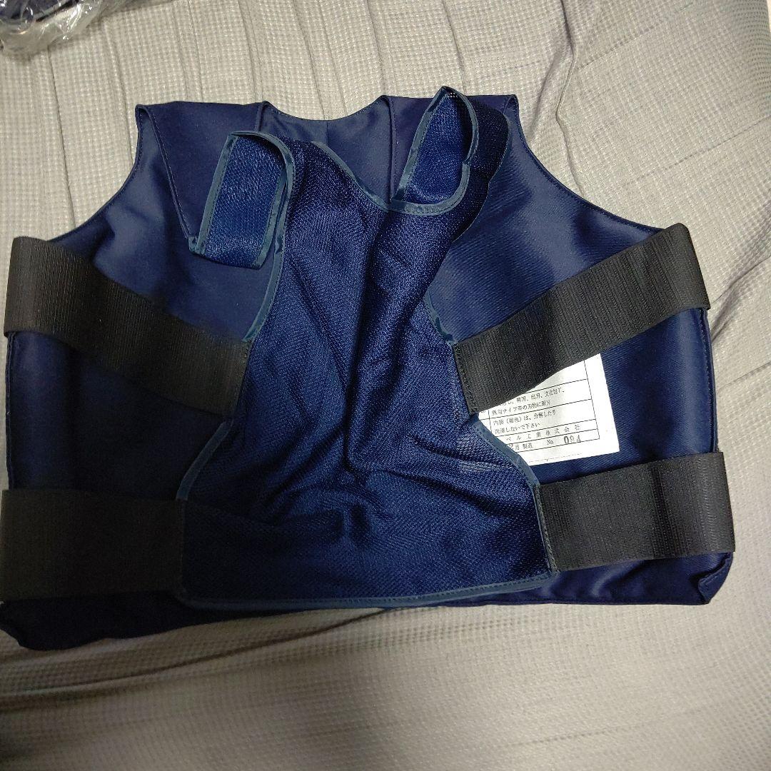 防刃プロテクター C型 ネイビー フリーサイズ