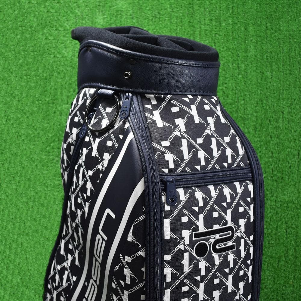 Rossasen/ロサーセン ゴルフ キャディバッグ９型【ネイビー】新品！