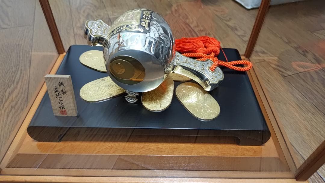 武比古作 銀製 小判古鎚 2.3号