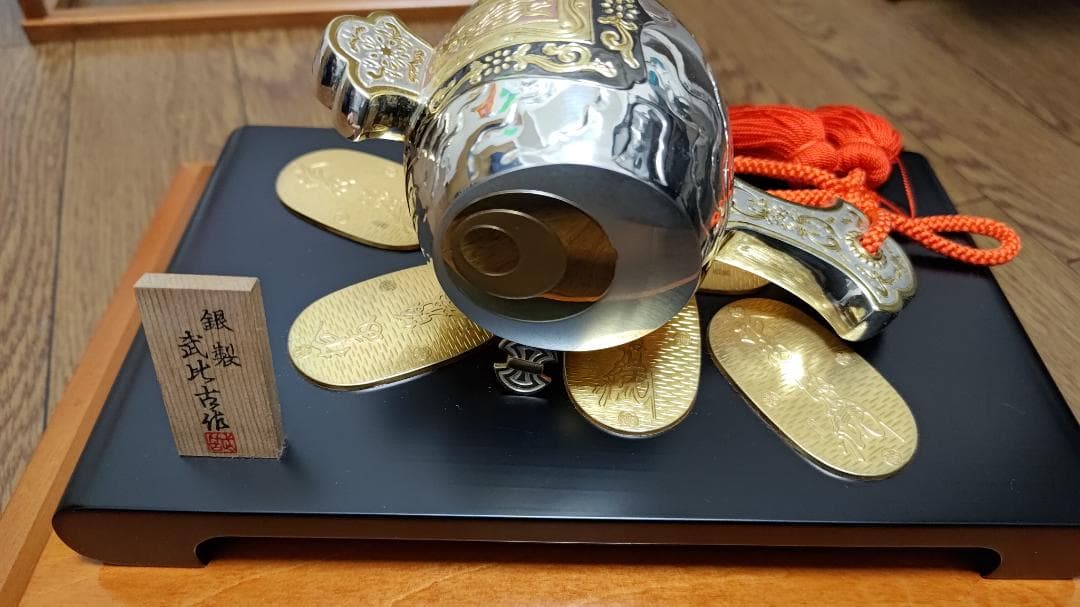 武比古作 銀製 小判古鎚 2.3号