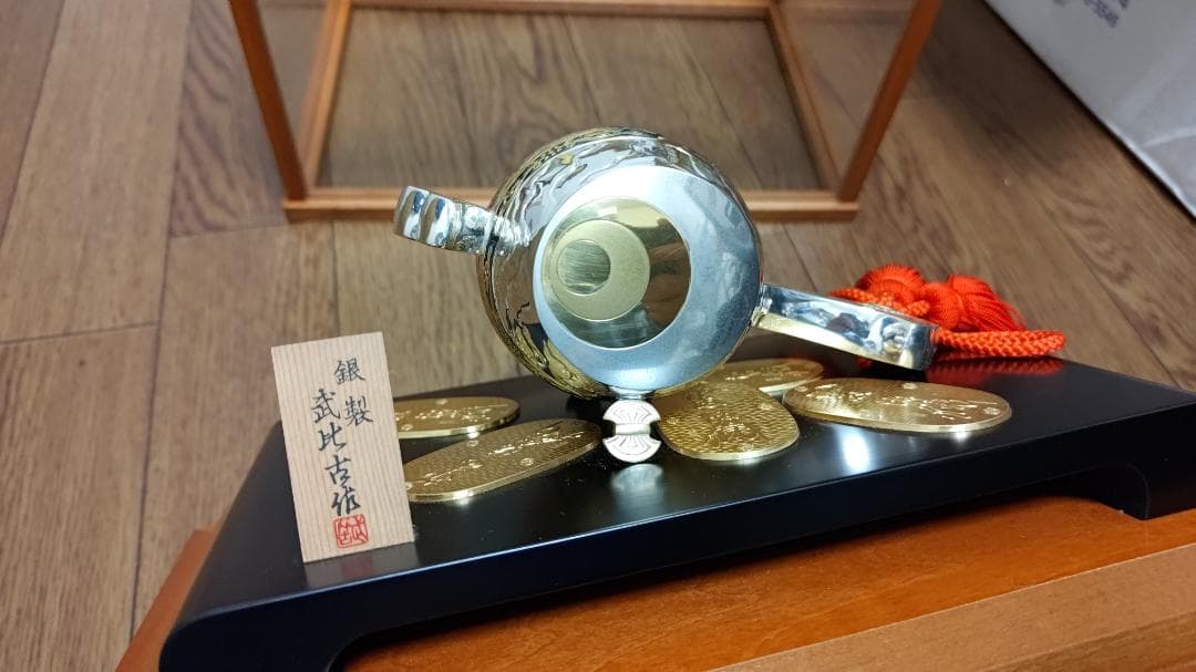 武比古作 銀製 小判古鎚 2.3号