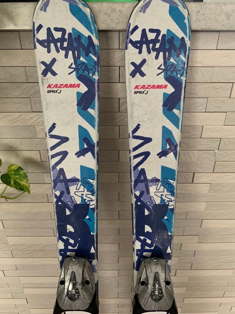 カザマ スキー　板 106cm キッズ　スキー　初心者向け