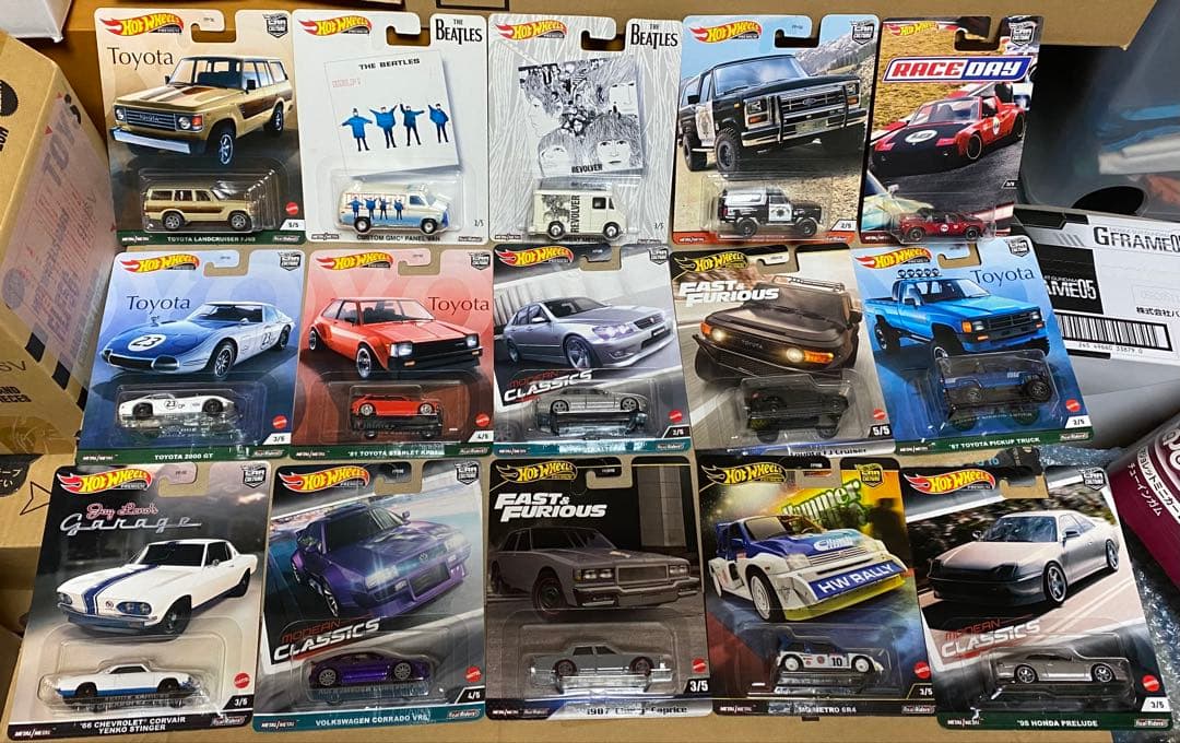 新品未開封　ホットウィール　プレミアム　15台セット