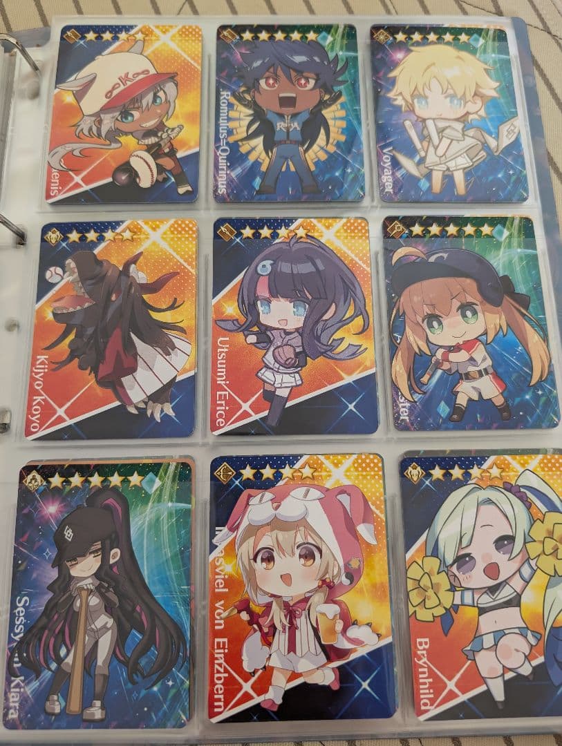 野球カード　fgo　Quick　コンプリートまとめ売り