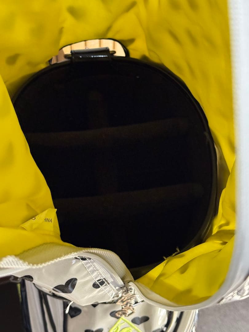 ゆみこ　　ゴルフ　レディース　メンズ　エナメル　キャディバック