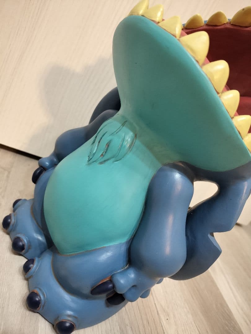 スティッチ 傘立て　置物　フィギュア 陶器　　Stitch