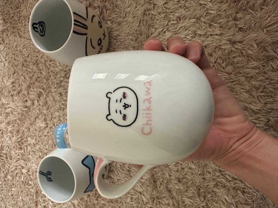 ちいかわ フェイスマグ 3個セット ちいかわ ハチワレ うさぎ