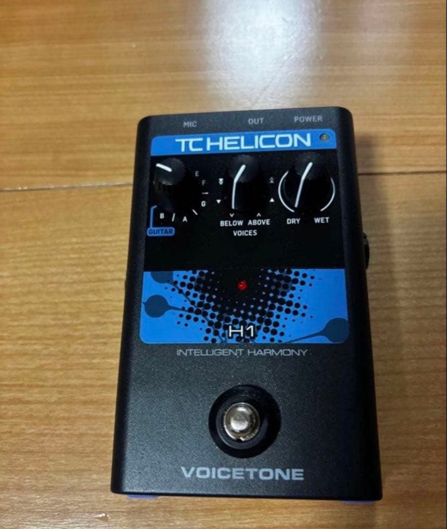 TC HELICON VOICETONE H1 オートチューン レコーディング