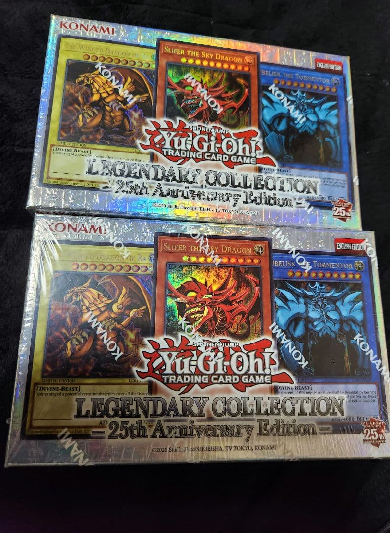 遊戯王【EU版】レジェンダリーコレクション 25th未開封 2box