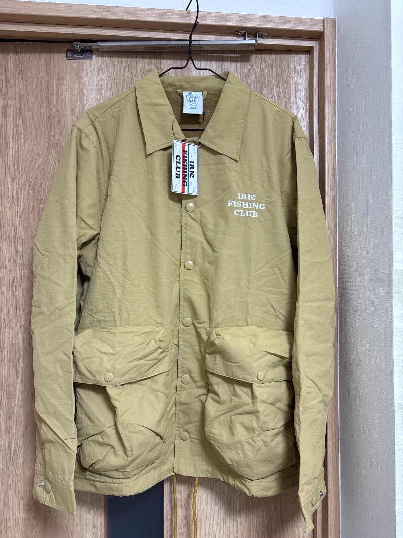 新品　Irie Fishing Club フィッシング　ジャケット ベージュ
