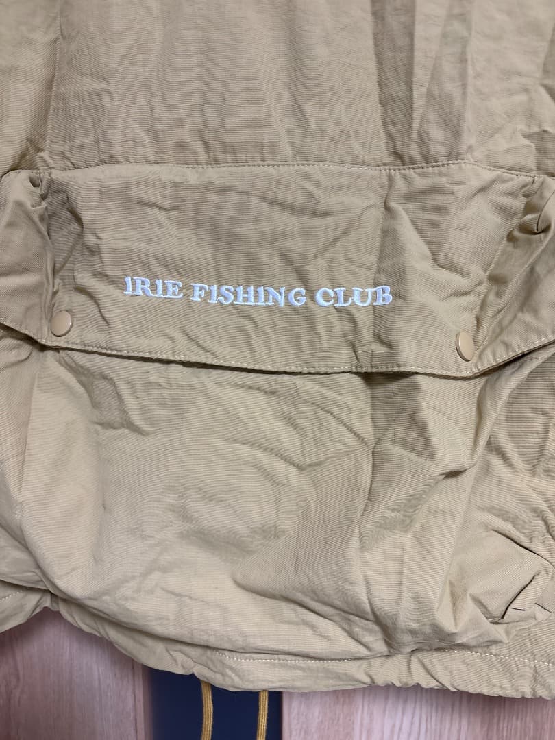 新品　Irie Fishing Club フィッシング　ジャケット ベージュ