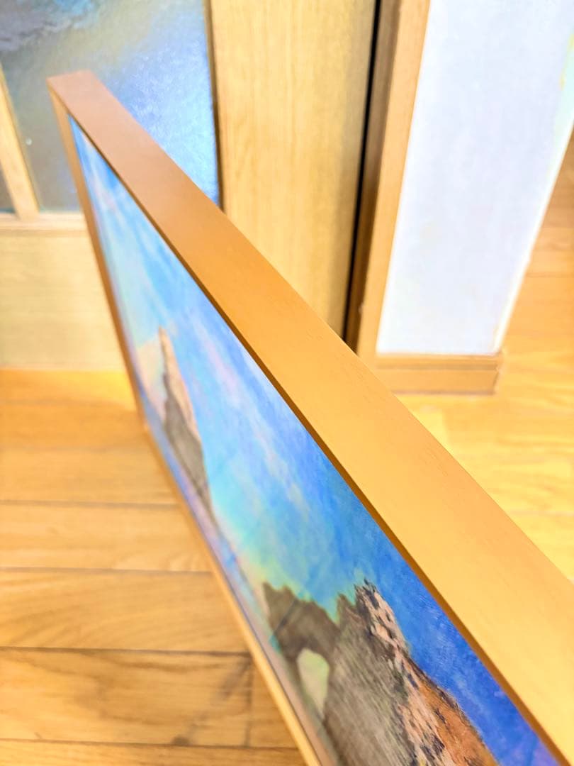 【額縁付き】モネ クリムト アートポスター 3枚セット　ディスプレイ