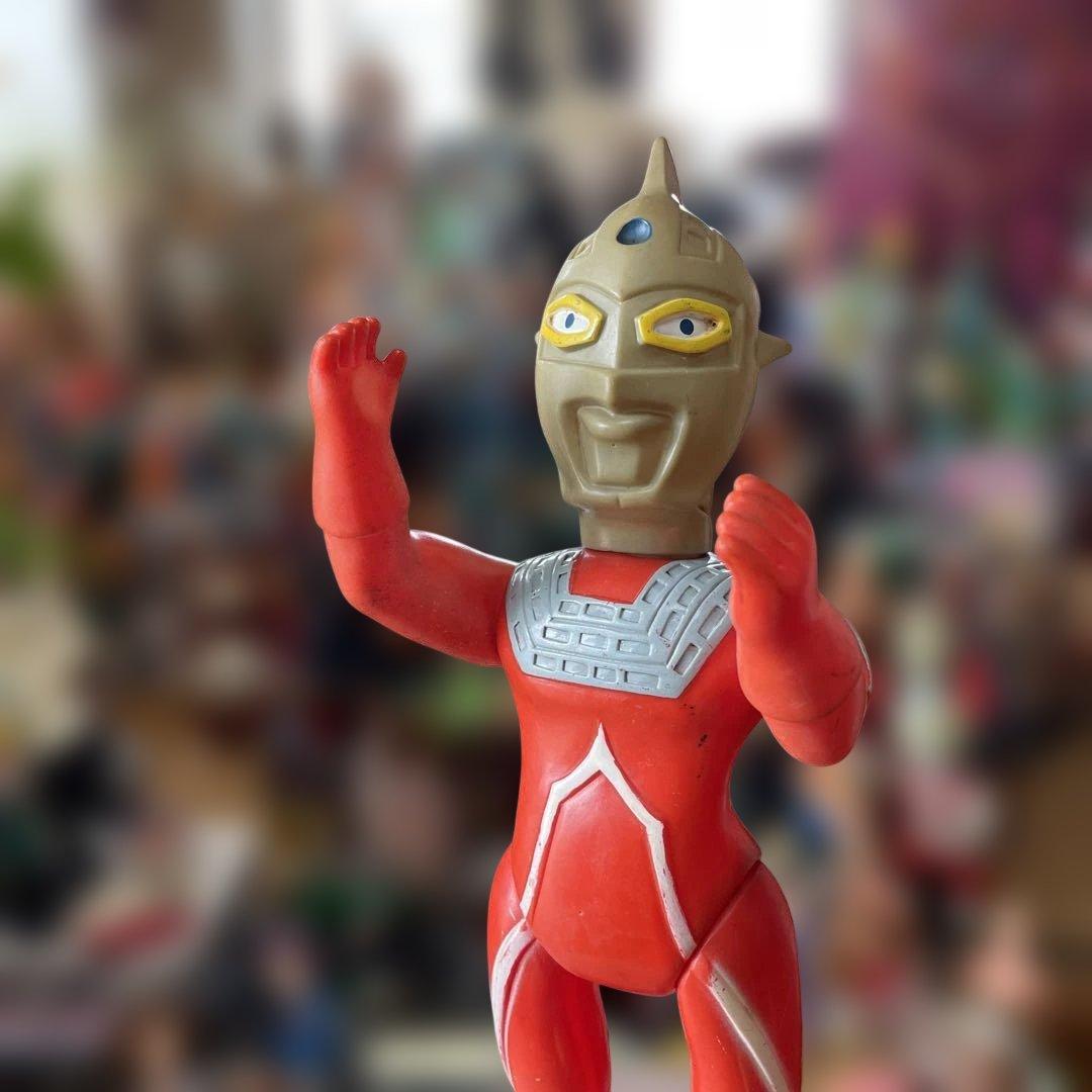 当時物　ウルトラセブン　特大サイズ　ブルマーク　円谷プロ