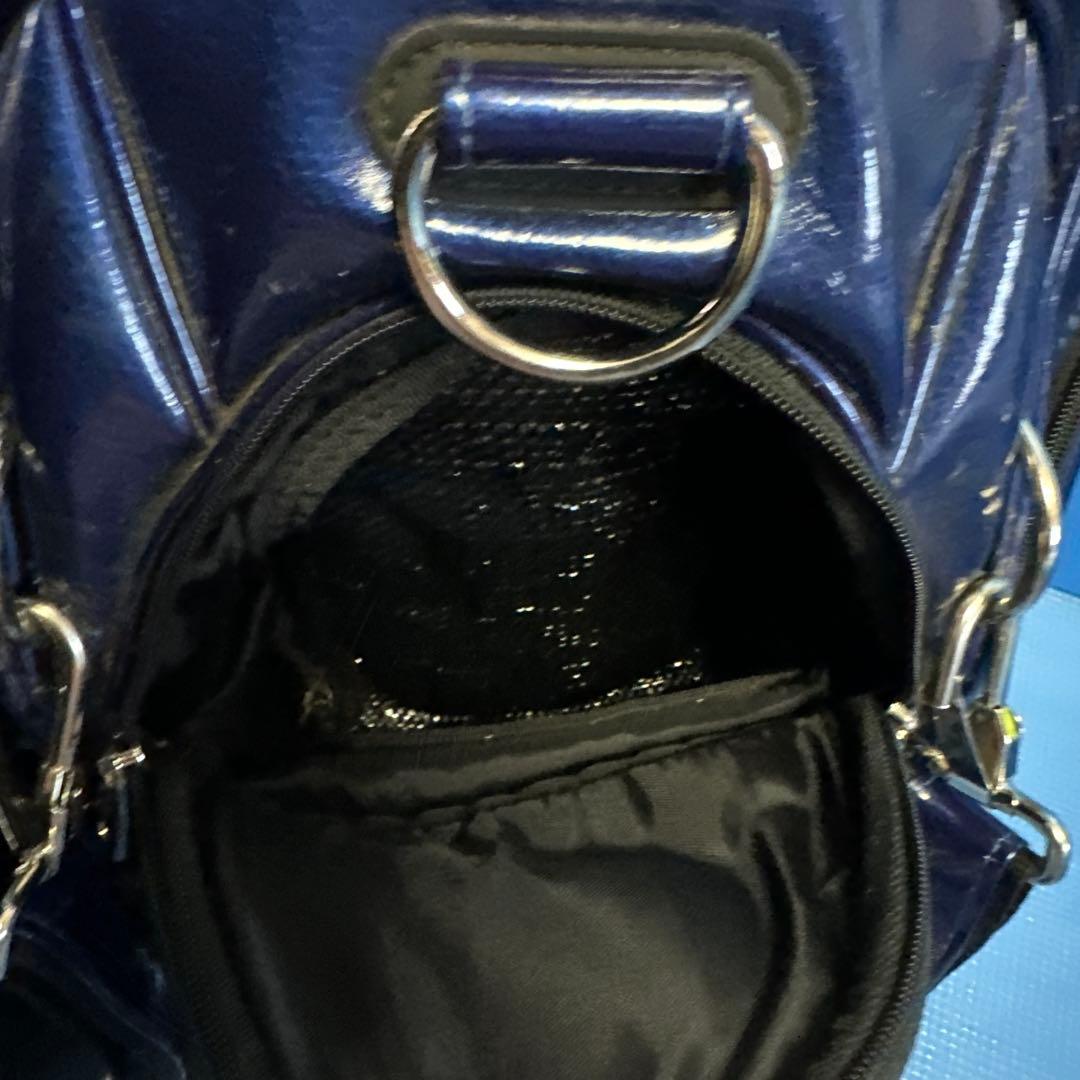 Titleist キャディバッグ アスリートモデル豪華エナメル・ネイビー