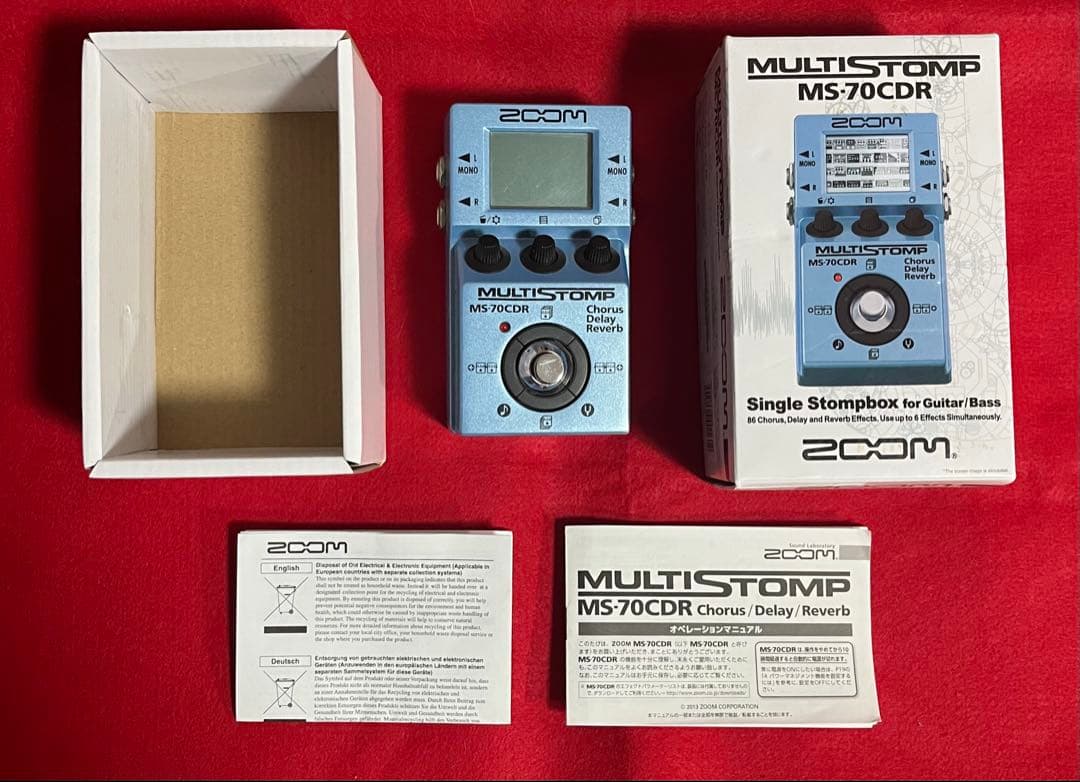 zoom MS70CDR マルチストンプ