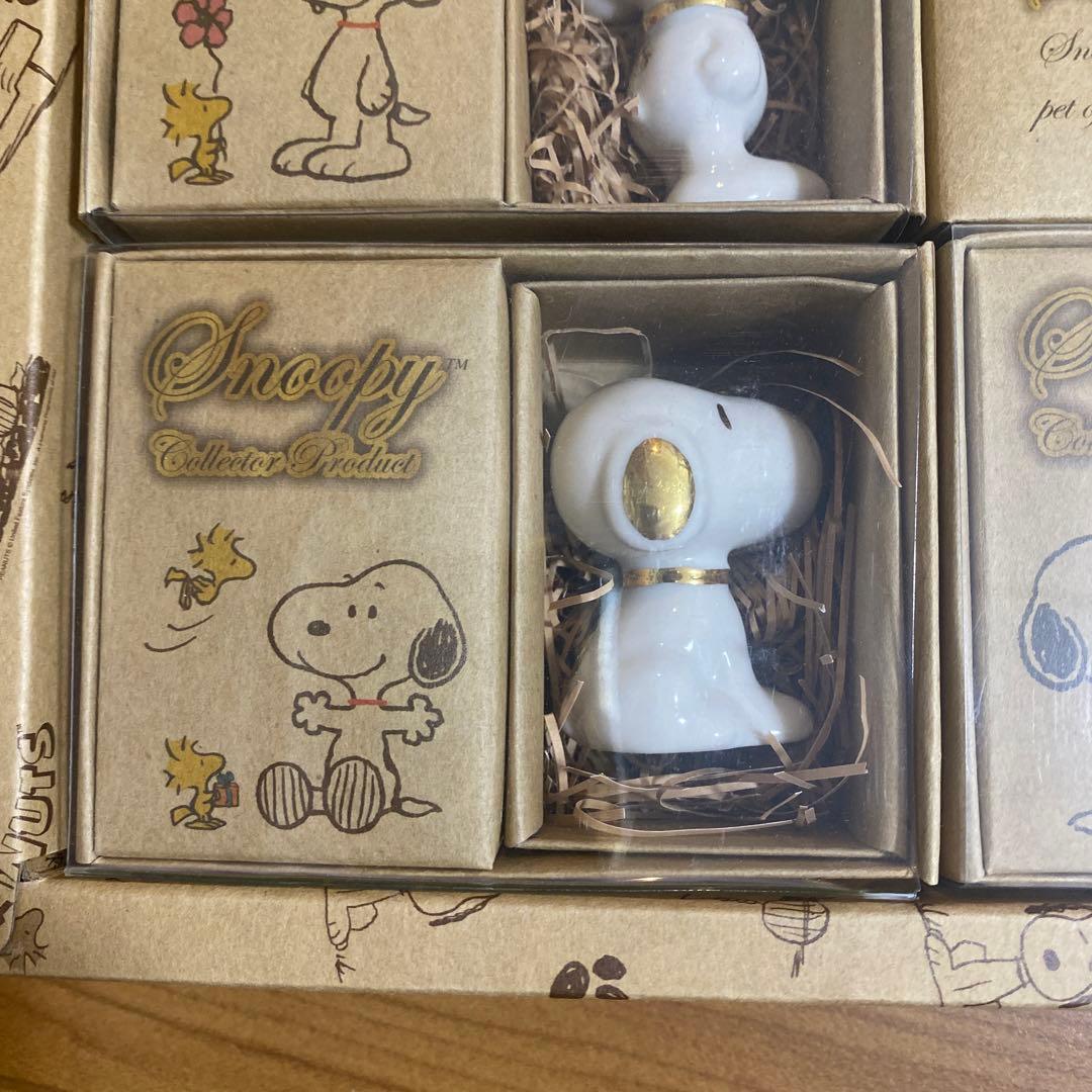 スヌーピー 陶器 ミニチュア　レア　8点セット