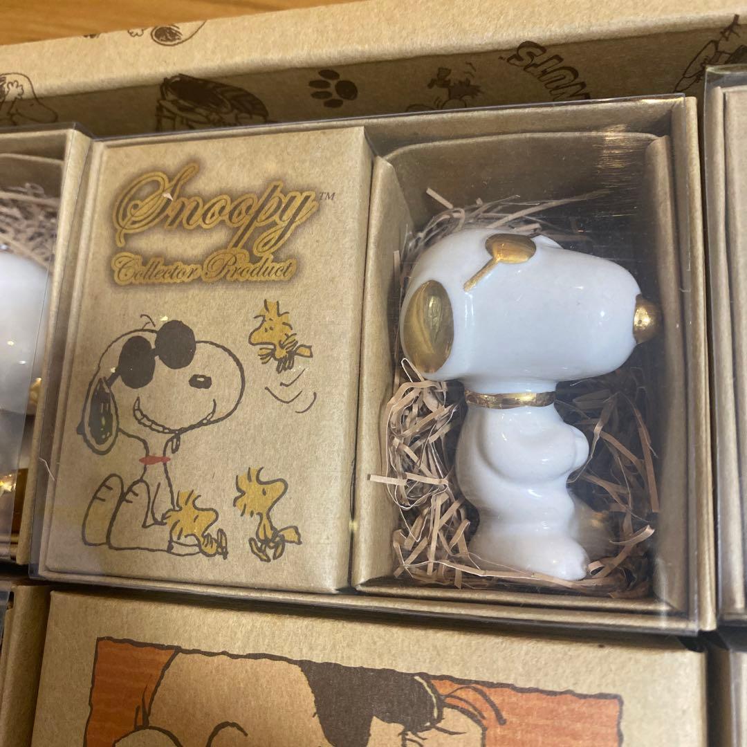 スヌーピー 陶器 ミニチュア　レア　8点セット