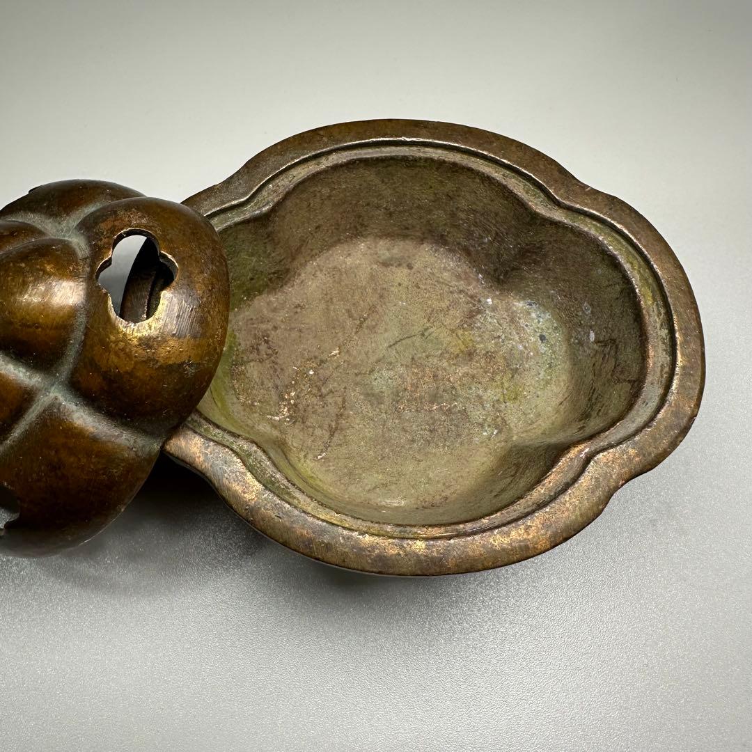 香炉　香立て　銅製