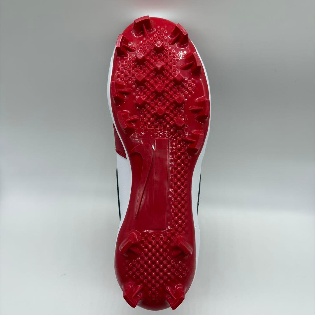NIKE 野球 スパイク レッド 赤 ポイント 28㎝ ミドルカット