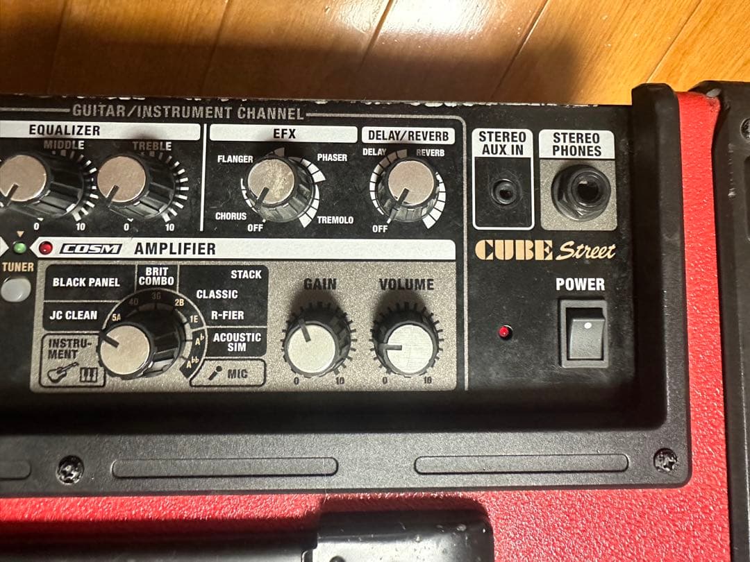CUBE Street RED レッド　路上ライブ向けアンプ