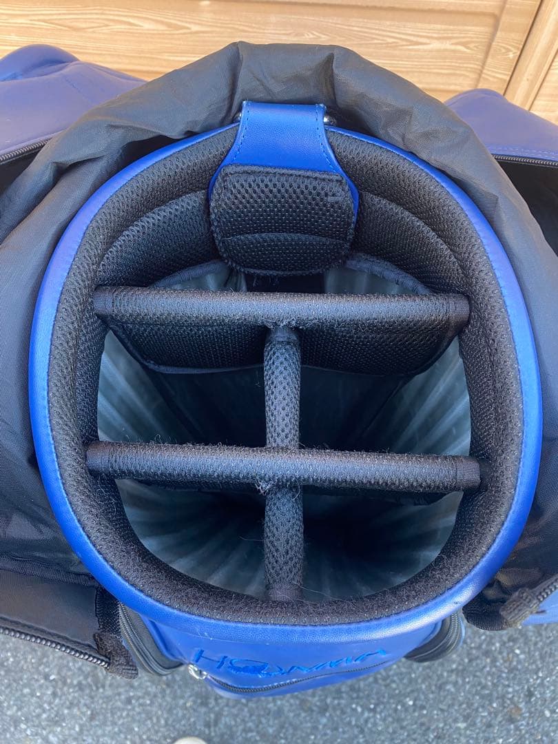 HONMA ホンマゴルフ キャディバッグ ブルー 8型 5分割 軽量 本間ゴルフ