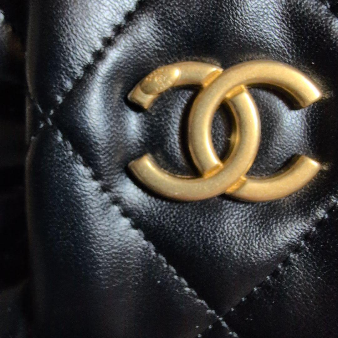 CHANELリボンバッグ ショルダー シャネルノベルティ