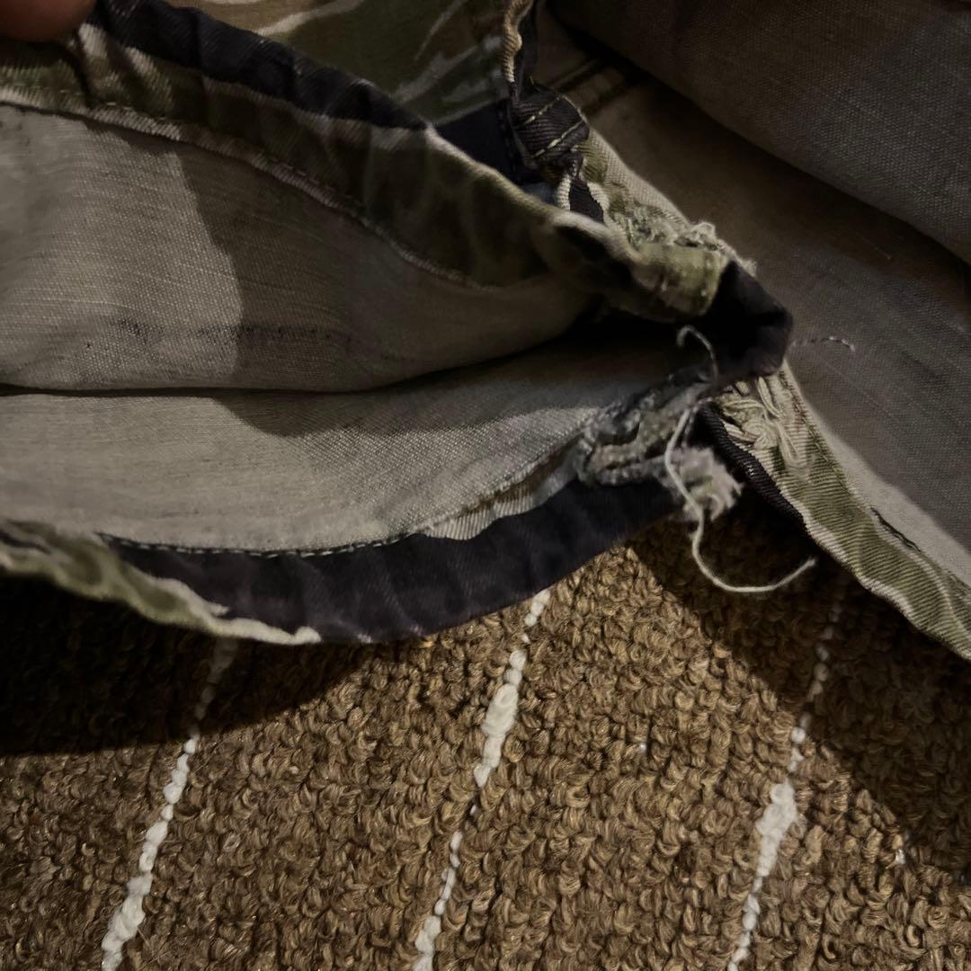 60S 実物　ベトナム戦　タイガーストライプ　パンツ　SOG 特殊部隊