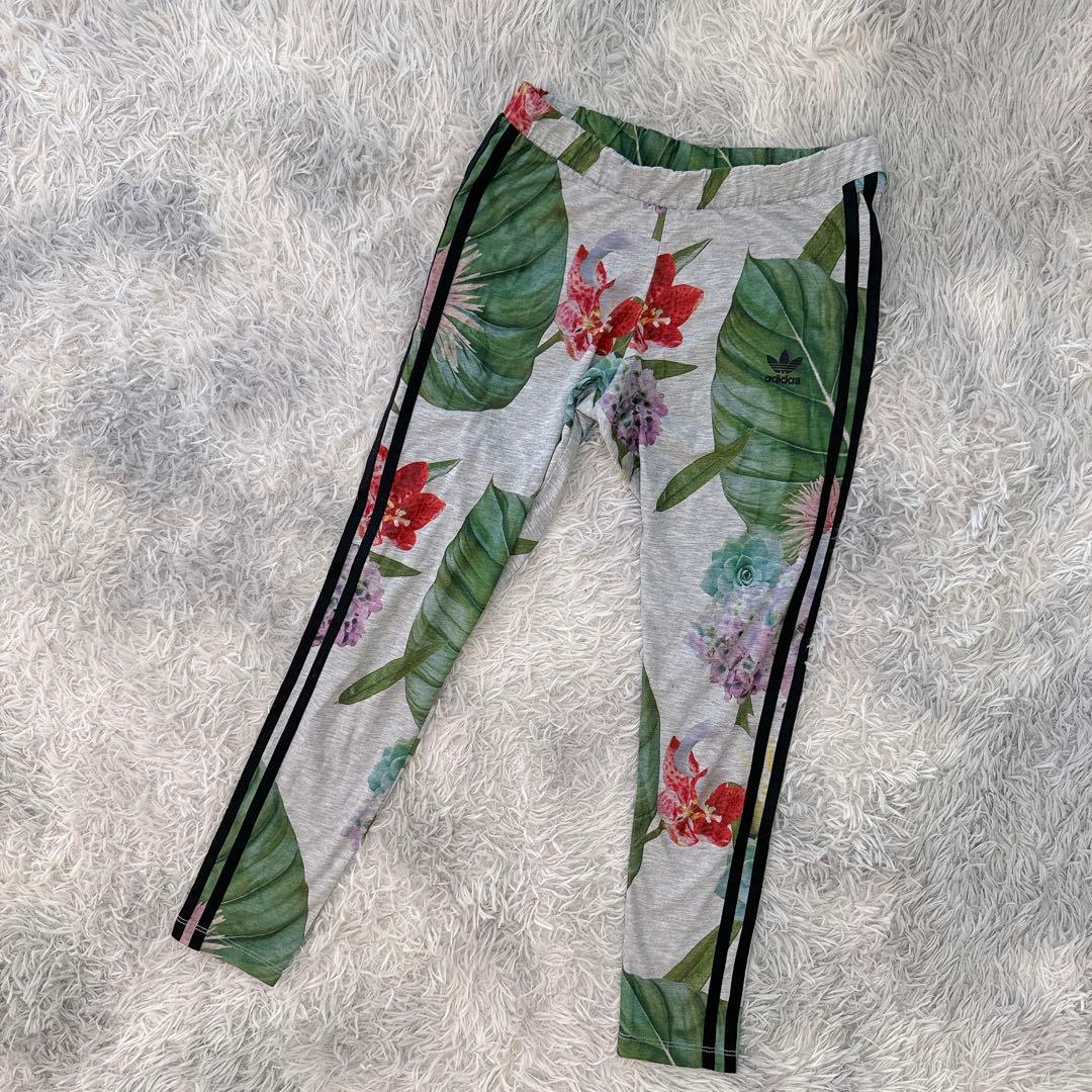 希少◇人気！adidas アディダス オリジナル セットアップ ボタニカル柄