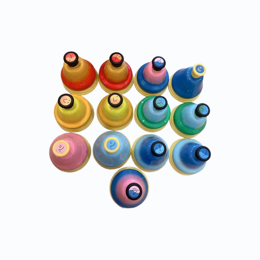 【極美品】鈴木楽器 SUZUKl ベルハーモニー ディスクタイプ　13個セット